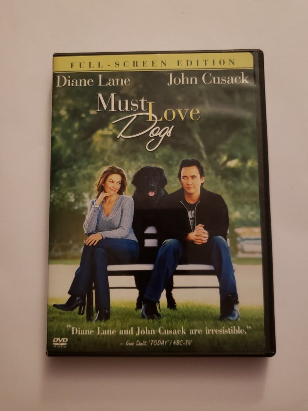 Must Love Dogs DVD Diane Lane John Cusack Stockard Channing RomCom Comedy Movie